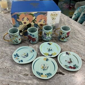 NWT - Disney Alice in Wonderland Mary Blair Tea Set